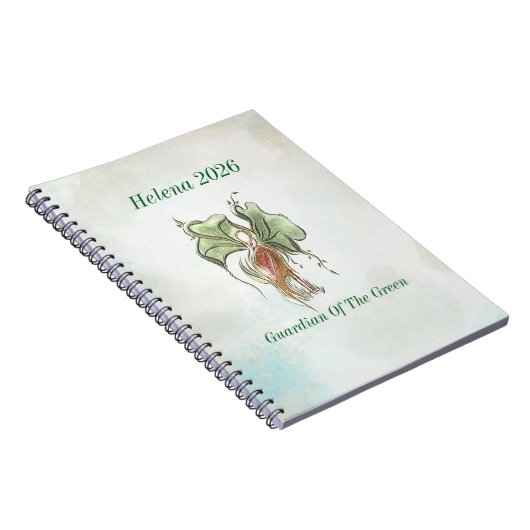 Elegant Botanical Bird  ノートブック (右側)