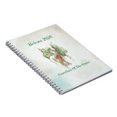 Elegant Botanical Bird  ノートブック (右側)