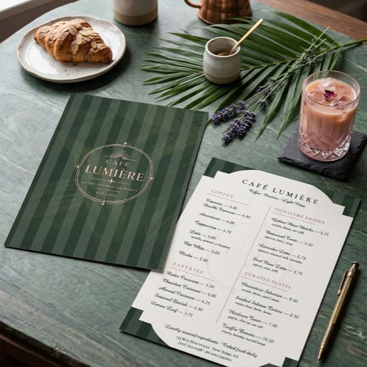 Elegant Botanical Café メニュー