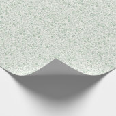 Elegant Botanical Floral Pattern – Minimal Nature  ラッピングペーパー (角)