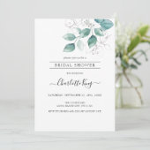 Elegant Botanical Gold Einladung 招待状 (スタンド正面)