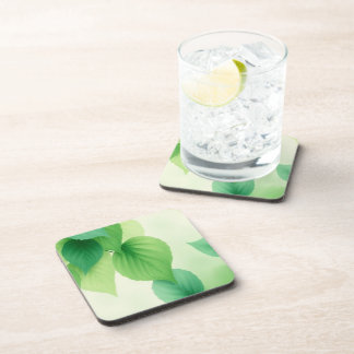 Elegant Botanical Nature inspired design コースター