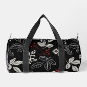 Elegant botanical pattern ダッフルバッグ (裏面)