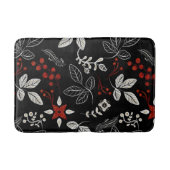 Elegant botanical pattern バスマット (正面)
