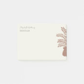 Elegant Botanical Personalized Notes ポストイット (正面)