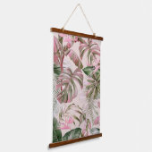 Elegant Botanical & Tropical Leaf Patterns Collect 吊り下げ型タペストリー (傾斜あり)