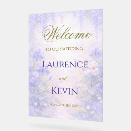 Elegant Botanical Wedding  アクリルサイン