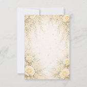 Elegant Botanical Wedding  サンキューカード (裏面)