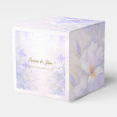 Elegant Botanical Wedding フェイバーボックス (正面サイド)