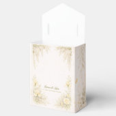 Elegant Botanical Wedding フェイバーボックス (オープン)