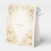 Elegant Botanical Wedding フェイバーボックス (裏面サイド)