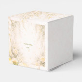 Elegant Botanical Wedding フェイバーボックス (裏面サイド)