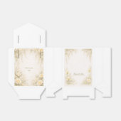 Elegant Botanical Wedding フェイバーボックス (折り畳みなし)
