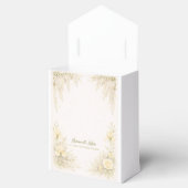 Elegant Botanical Wedding フェイバーボックス (オープン)