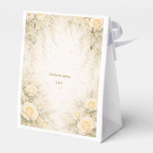 Elegant Botanical Wedding フェイバーボックス (裏面サイド)