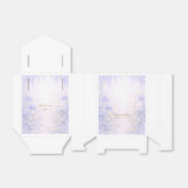 Elegant Botanical Wedding フェイバーボックス (折り畳みなし)