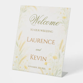 Elegant Botanical Wedding  台座サイン