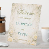 Elegant Botanical Wedding  台座サイン (インサイチュ)