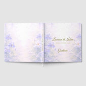 Elegant Botanical Wedding Guestbook ゲストブック (全面)