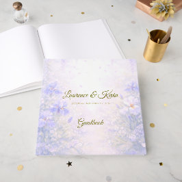 Elegant Botanical Wedding Guestbook ゲストブック