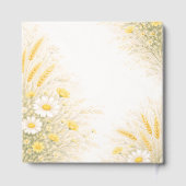 Elegant Botanical Wedding Guestbook ゲストブック (裏面)