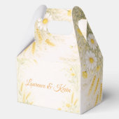 Elegant Botanical Wedding Invitation フェイバーボックス (正面)