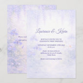 Elegant Botanical Wedding Invitation 招待状 (正面/裏面)