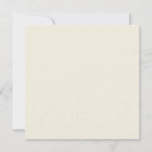 Elegant Botanical Wedding Invitation 招待状 (裏面)