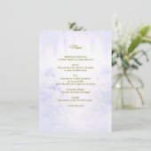 Elegant Botanical Wedding Menu メニュー (スタンド正面)