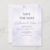 Elegant Botanical Wedding Save the date セーブザデート (正面)