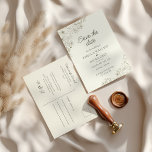 Elegant Botanical Wedding Save the Date Postcard ポストカード<br><div class="desc">Announce your special day with this elegant botanical save the date postcard. Featuring delicate floral line art and a timeless minimalist design, this card is perfect for romantic, garden, and modern wedding themes. The postcard format makes it easy to send your wedding announcement while beautifully coordinating with your wedding invitation...</div>