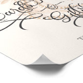 Elegant Bow Floral Cards and Gifts ポスター (角)