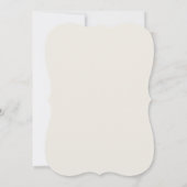 Elegant Bracket Invitation | 高級なパーティーやイベントに 招待状 (裏面)