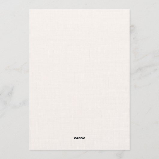 Elegant Bridal Shower Invitation | Printable & Cus 招待状 (裏面)