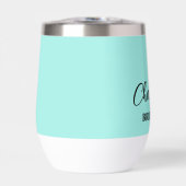 Elegant Bride & Co. Bridal Shower Teal (正面)