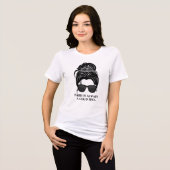 Elegant Bride & Co. Bridal Shower Teal トライブレンドＴシャツ (正面全面)