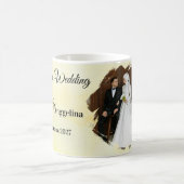 Elegant Bridesmaid Gift Mug コーヒーマグカップ (中央)
