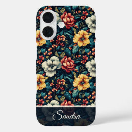 Elegant Bridesmaid Gift Rose Custom iPhone 16ケース