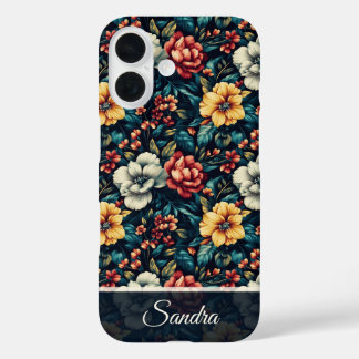 Elegant Bridesmaid Gift Rose Custom iPhone 16ケース