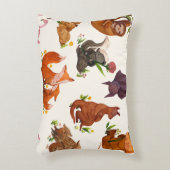 Elegant Brushed Polyester Decorative Throw Pillow アクセントクッション (正面(垂直))