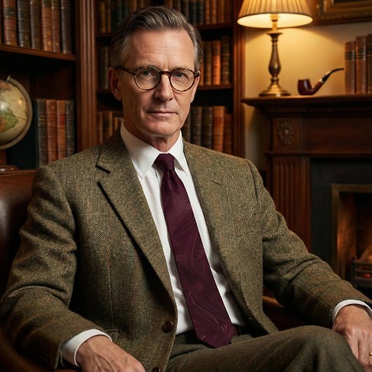 Elegant Burgundy Marble Swirl Pattern ネクタイ