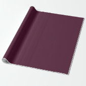 Elegant Burgundy on Burgundy Pinstripes ラッピングペーパー (アンロールド)