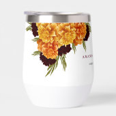 Elegant Burgundy Red "MARIGOLD" Wedding (右面)