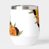 Elegant Burgundy Red "MARIGOLD" Wedding (背面)