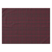 Elegant Burgundy Tartan テーブルクロス (正面(横))