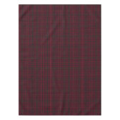 Elegant Burgundy Tartan テーブルクロス (正面)