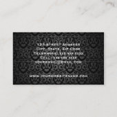 Elegant  Business Card 名刺 (裏面)