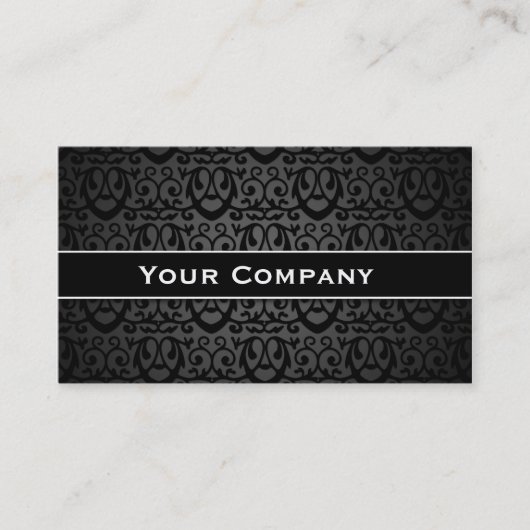 Elegant  Business Card 名刺 (正面)