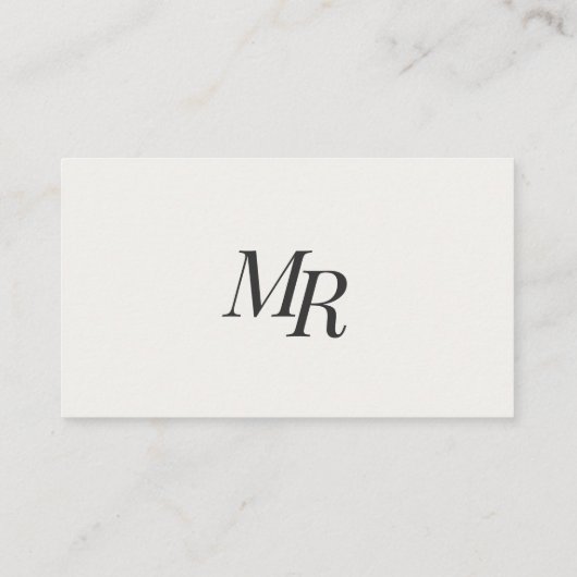 Elegant Business Card 名刺 (裏面)