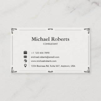Elegant Business Card 名刺